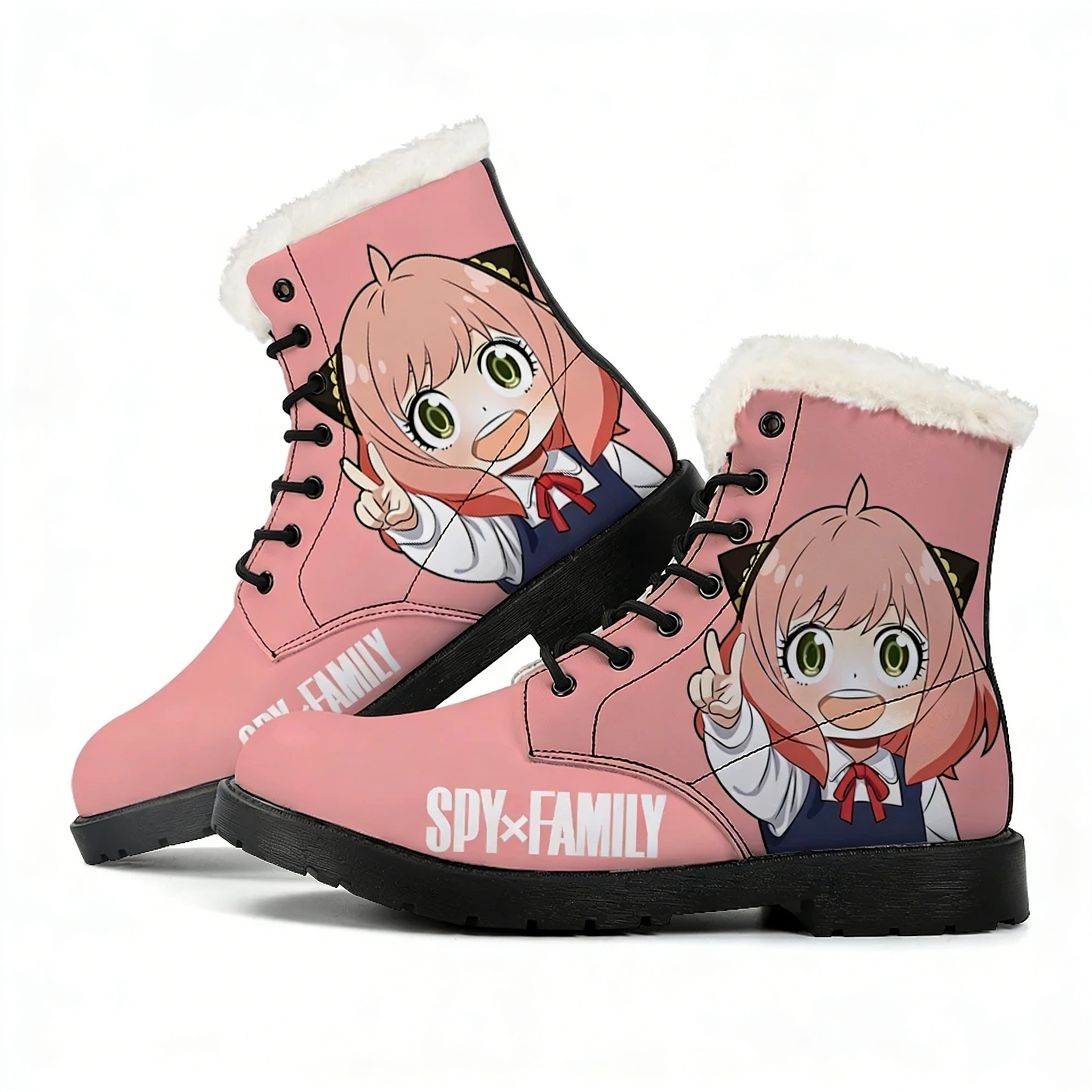 Outdoor Lighting Quality - SPY×FAMILY Plush Boots Mens Womens Teenager