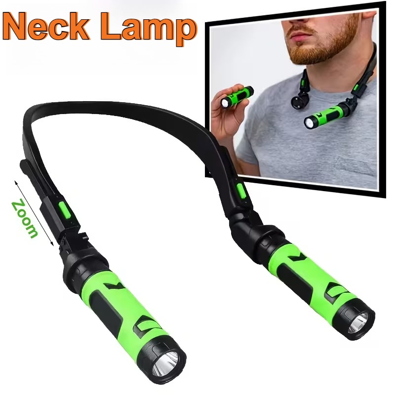 Outdoor Lighting Usb - USB Rechargeable LED Neck Light Hands