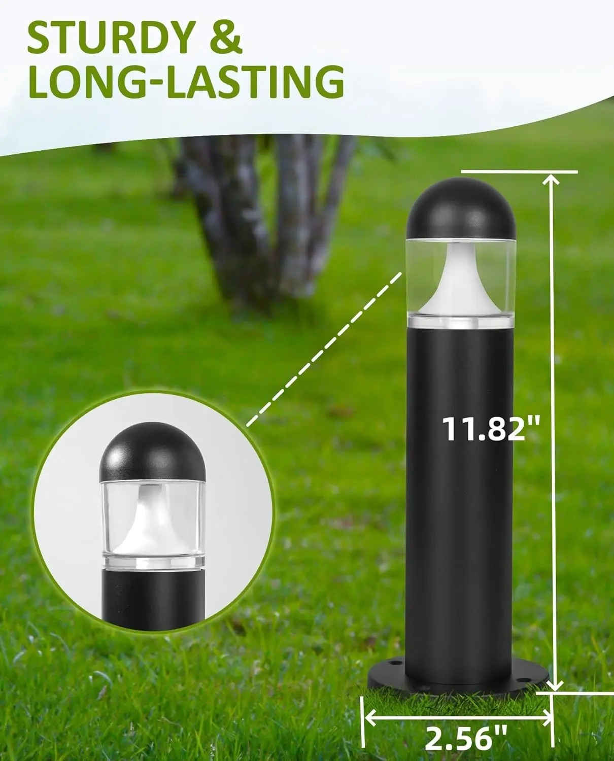 8 Pack Low Voltage Landscape P - مراجعة Wired Pathway Light وسعره