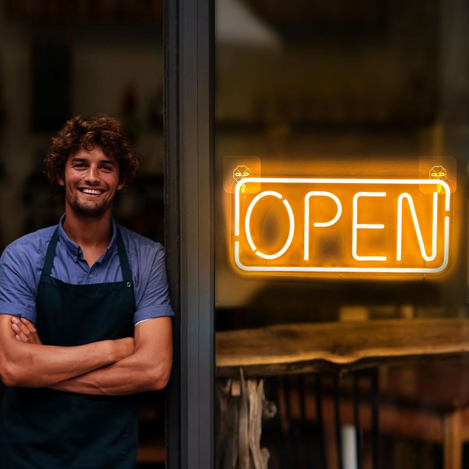 Open Neon Sign USB Powered Bus - مراجعة Outdoor Lighting For Store وسعره
