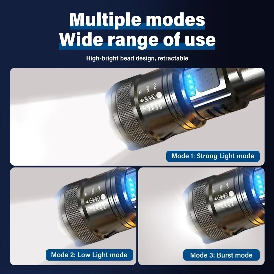 Super Bright LED Flashlight US - مراجعة Outdoor Lighting Usb وسعره