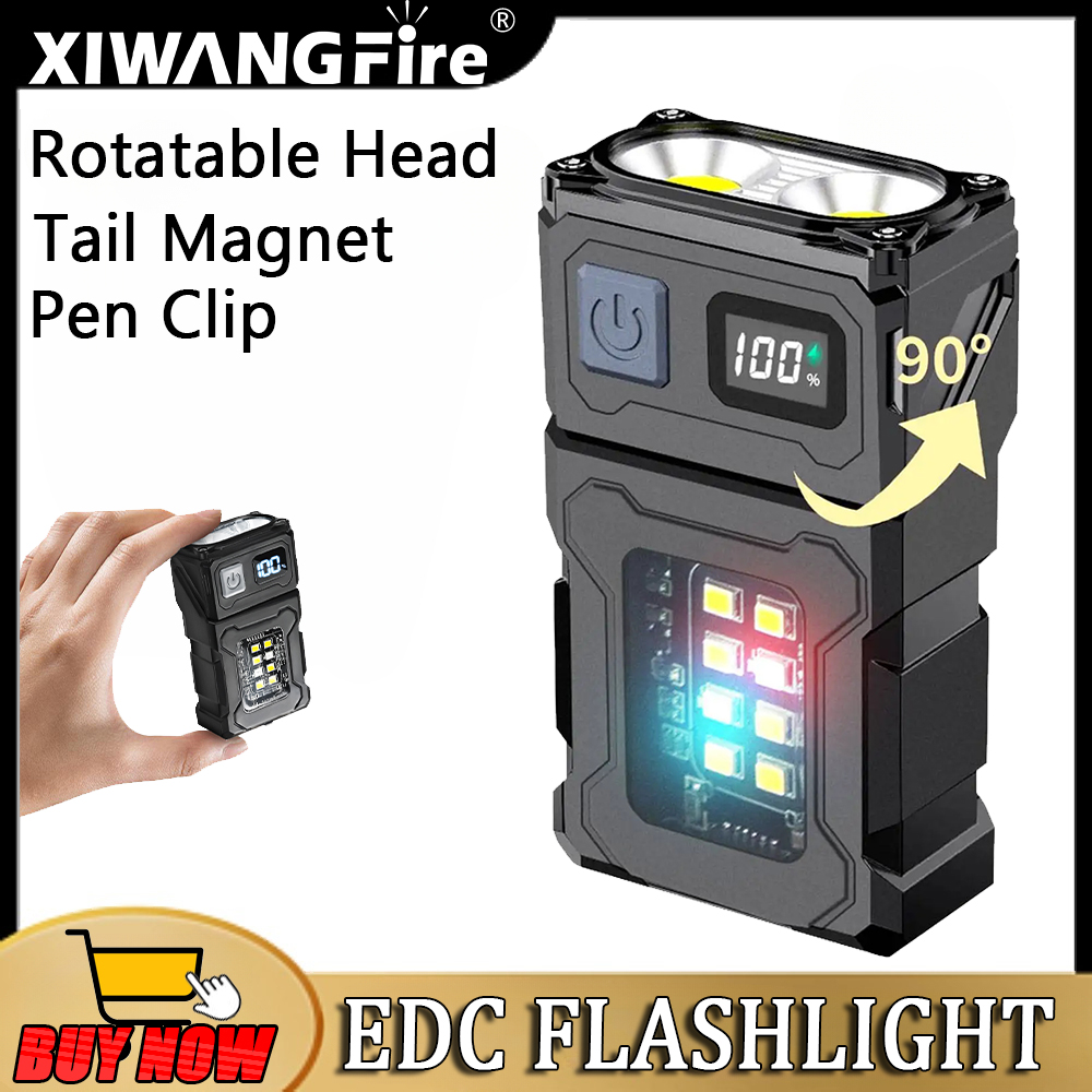 Mini LED Handheld Flashlights  - مراجعة Outdoor Lighting Usb وسعره
