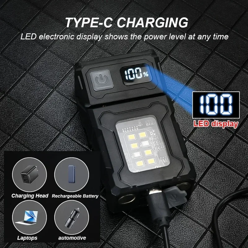 Mini LED Handheld Flashlights  - مراجعة Outdoor Lighting Usb وسعره