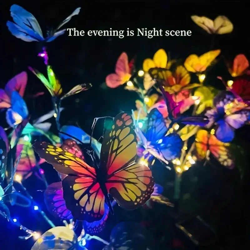 Solar LED Butterfly Garden Lig - مراجعة Outdoor Lighting Company وسعره
