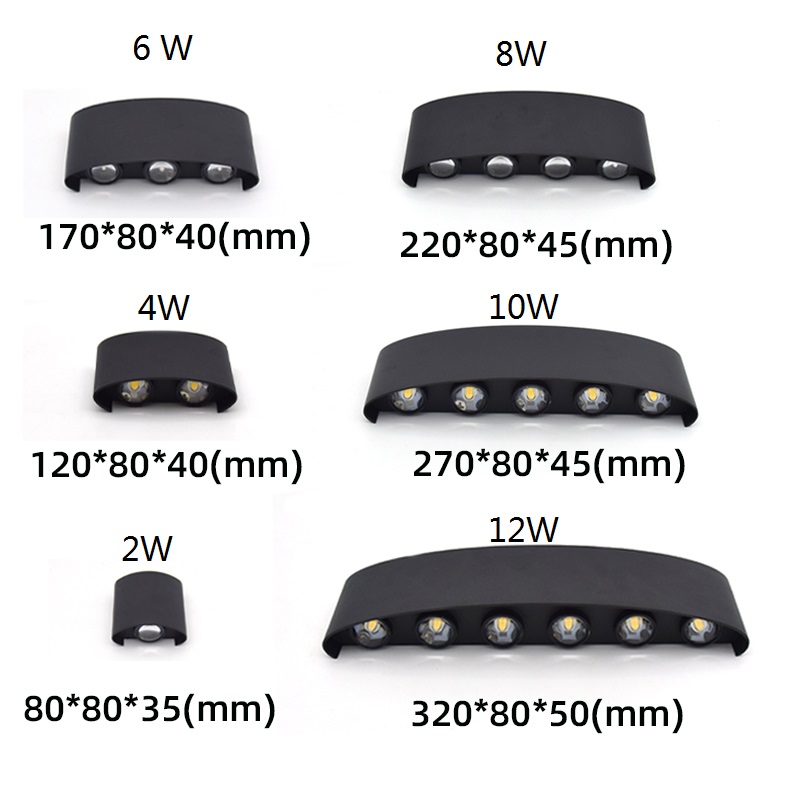 2W 4W 6W 8W 10W 12W  LED Wall  - مراجعة Xl Outdoor Lighting وسعره
