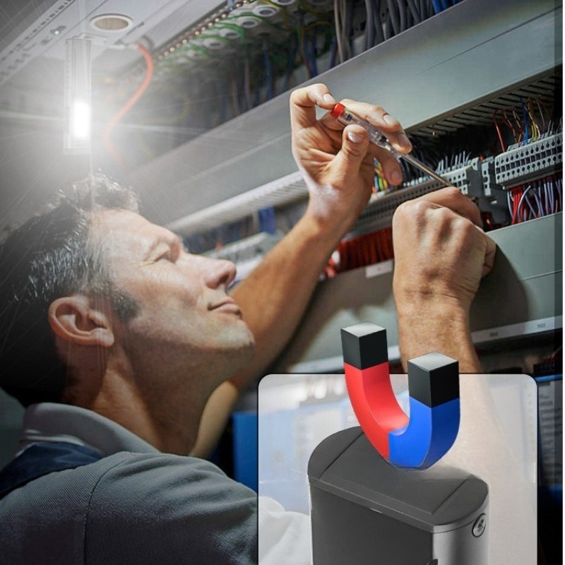 Multi Functional Magnetic COB  - مراجعة Outdoor Lighting Usb وسعره