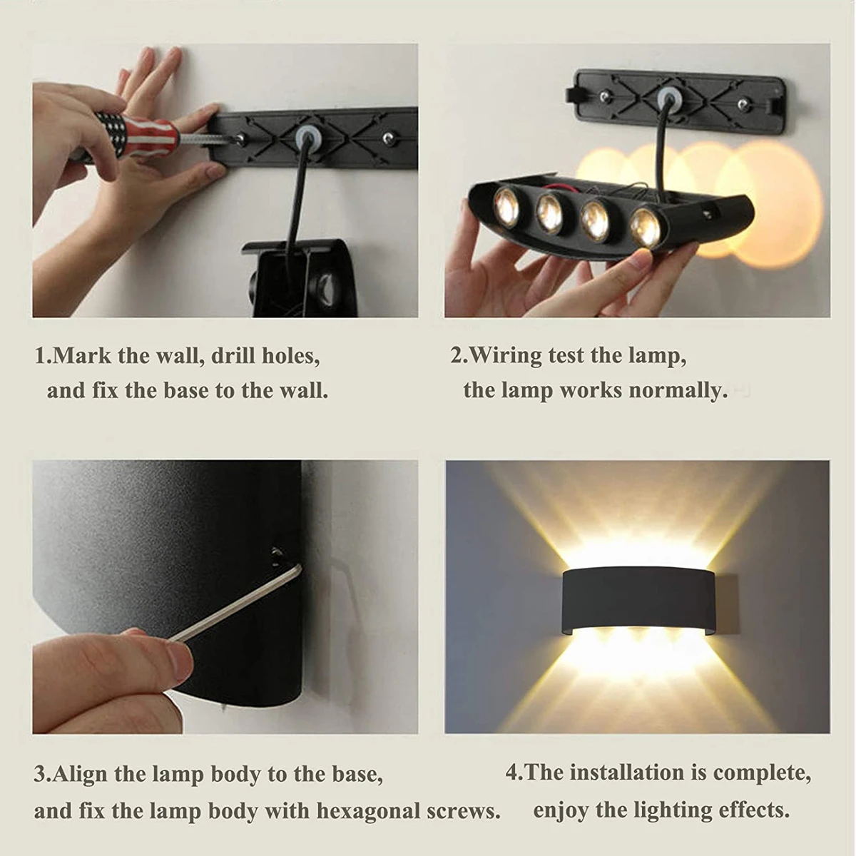 Aluminium LED Wall Lamp IP65 O - مراجعة Xl Outdoor Lighting وسعره