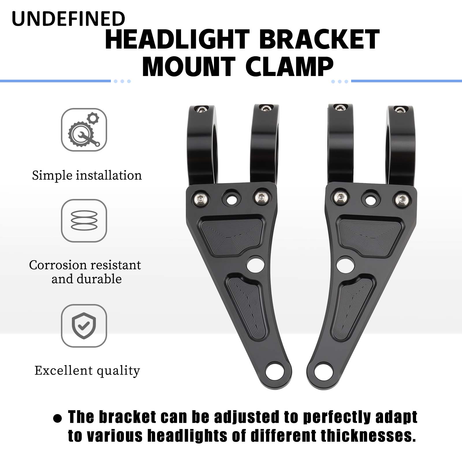 33mm-58mm Headlight Bracket Mo - مراجعة Outdoor Lighting Company وسعره