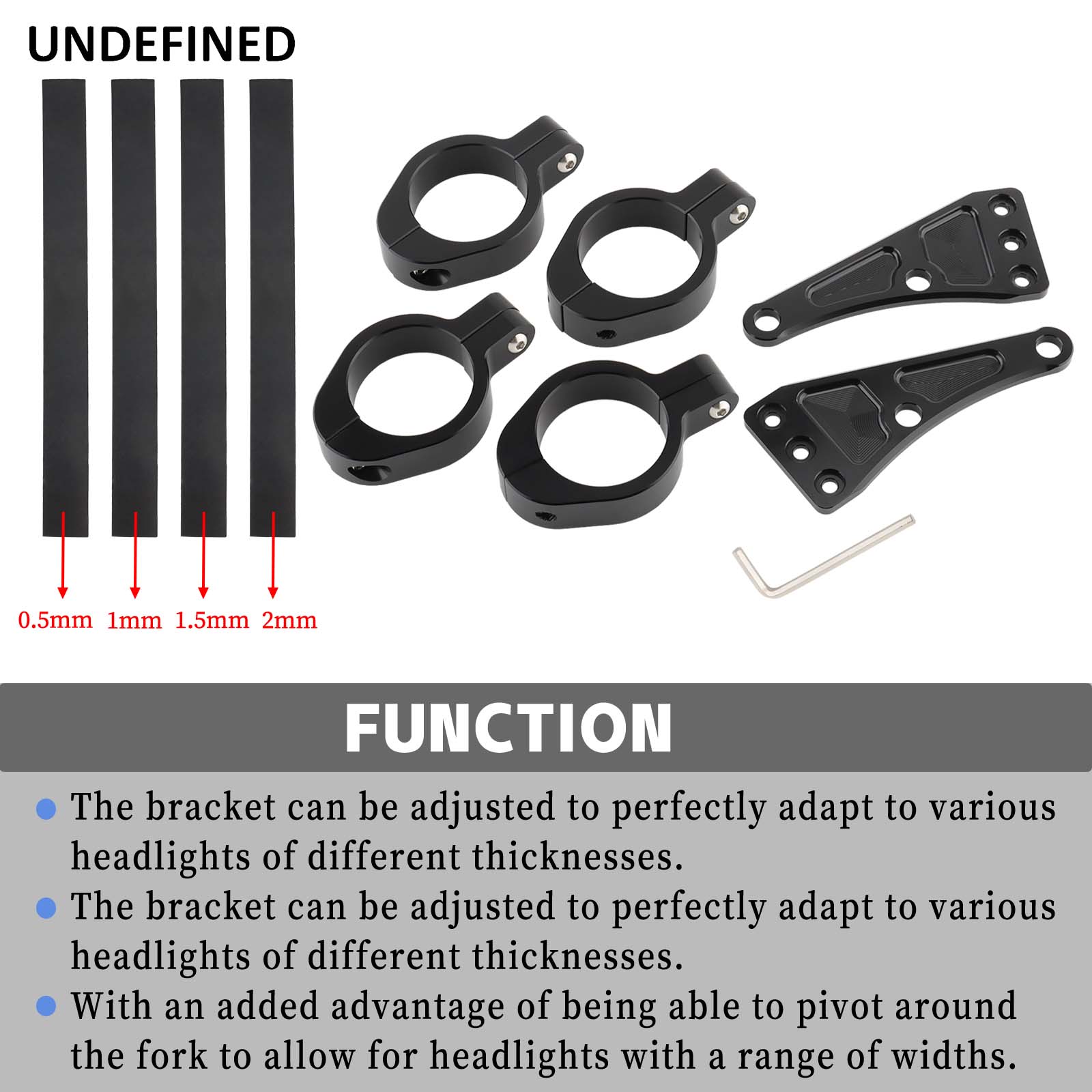 33mm-58mm Headlight Bracket Mo - مراجعة Outdoor Lighting Company وسعره