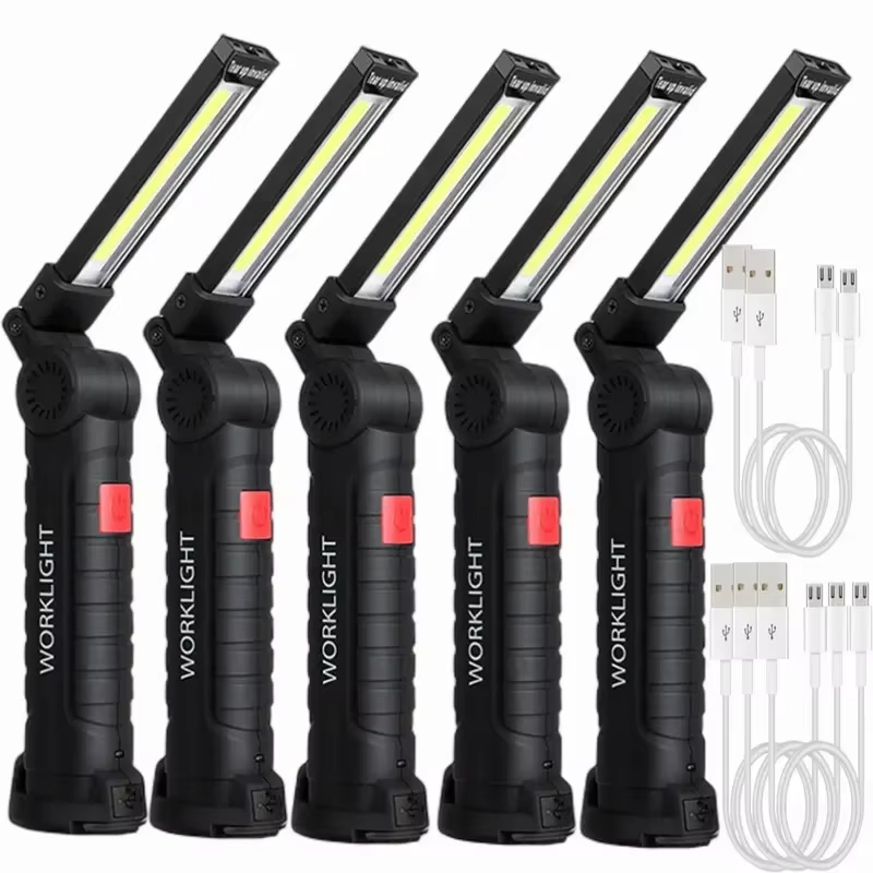 Portable COB LED Flashlight US - مراجعة Outdoor Lighting Usb وسعره