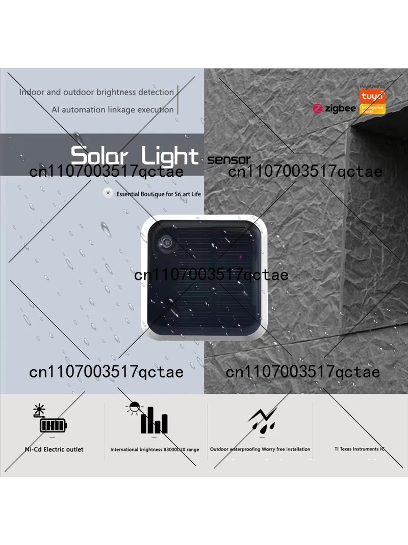 Tuya IP65 Waterproof Solar Lig - مراجعة Outdoor Lighting Zigbee وسعره