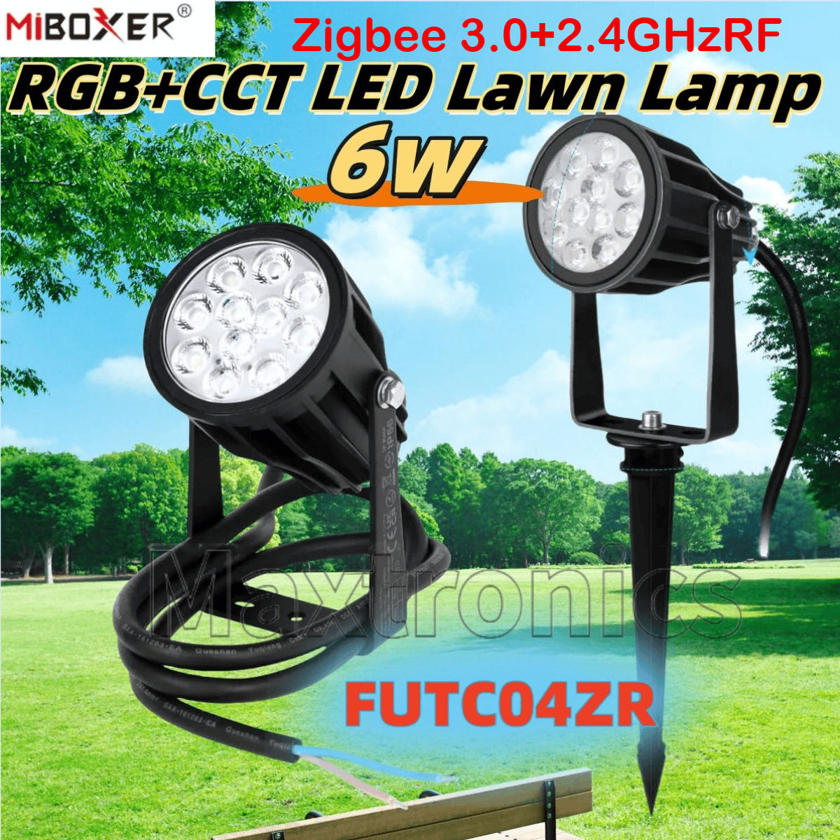 Miboxer Outdoor Waterproof RGB - مراجعة Outdoor Lighting Zigbee وسعره