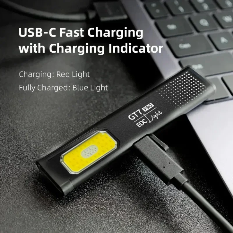 Mini LED Flashlight USB C Rech - مراجعة Outdoor Lighting Usb وسعره