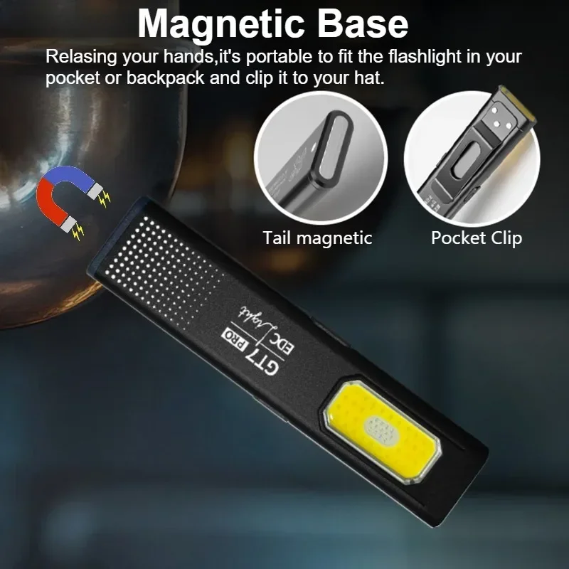 Mini LED Flashlight USB C Rech - مراجعة Outdoor Lighting Usb وسعره