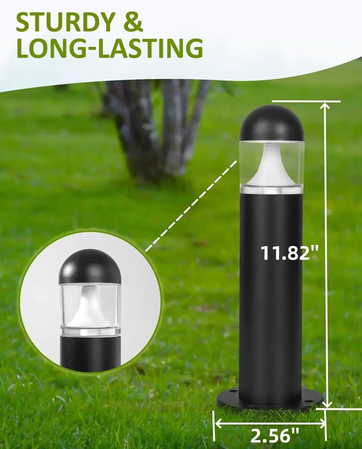 8 Pack Low Voltage Landscape P - مراجعة Wired Pathway Light وسعره