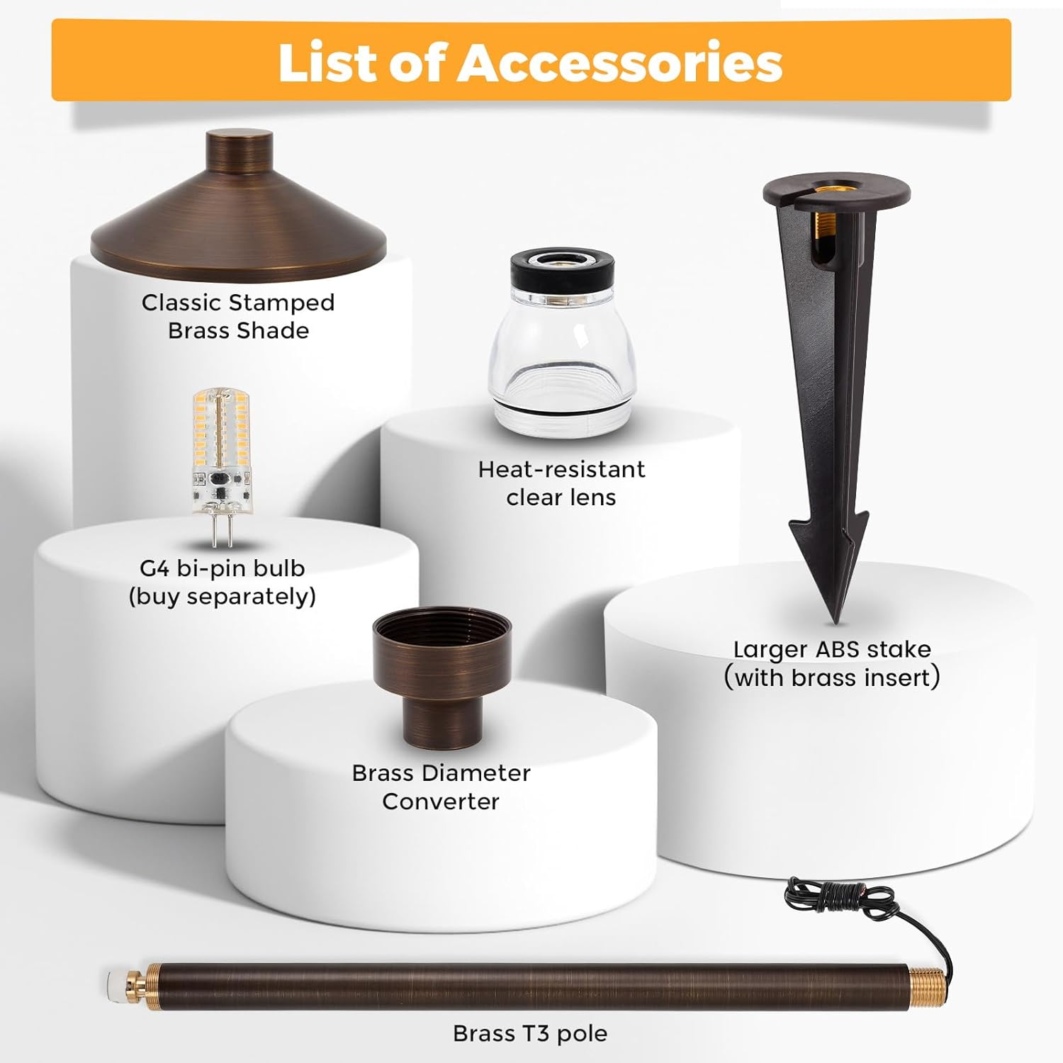 4 Pack Solid Brass Low Voltage - مراجعة Wired Pathway Light وسعره