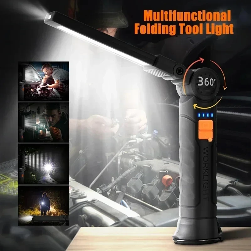 Portable COB LED Flashlight US - مراجعة Outdoor Lighting Usb وسعره
