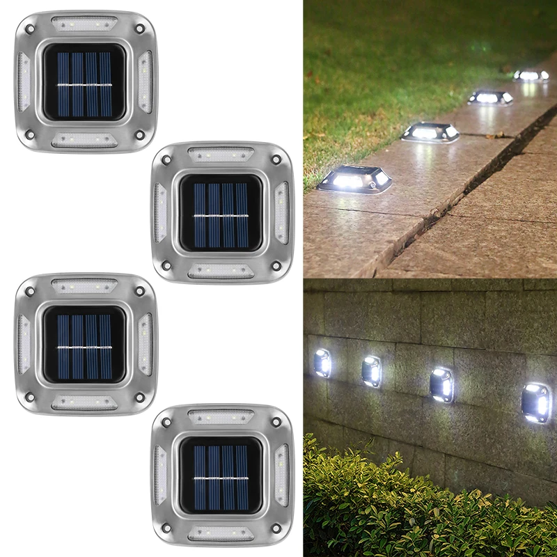 8LED Solar Driveway Light Outd - مراجعة Xl Outdoor Lighting وسعره