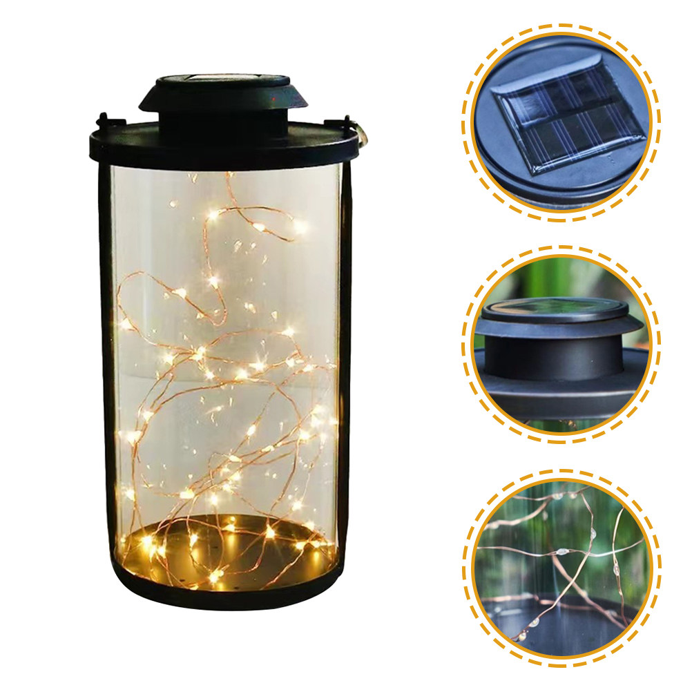 LED Copper Wire Solar Lantern  - مراجعة Wired Pathway Light وسعره
