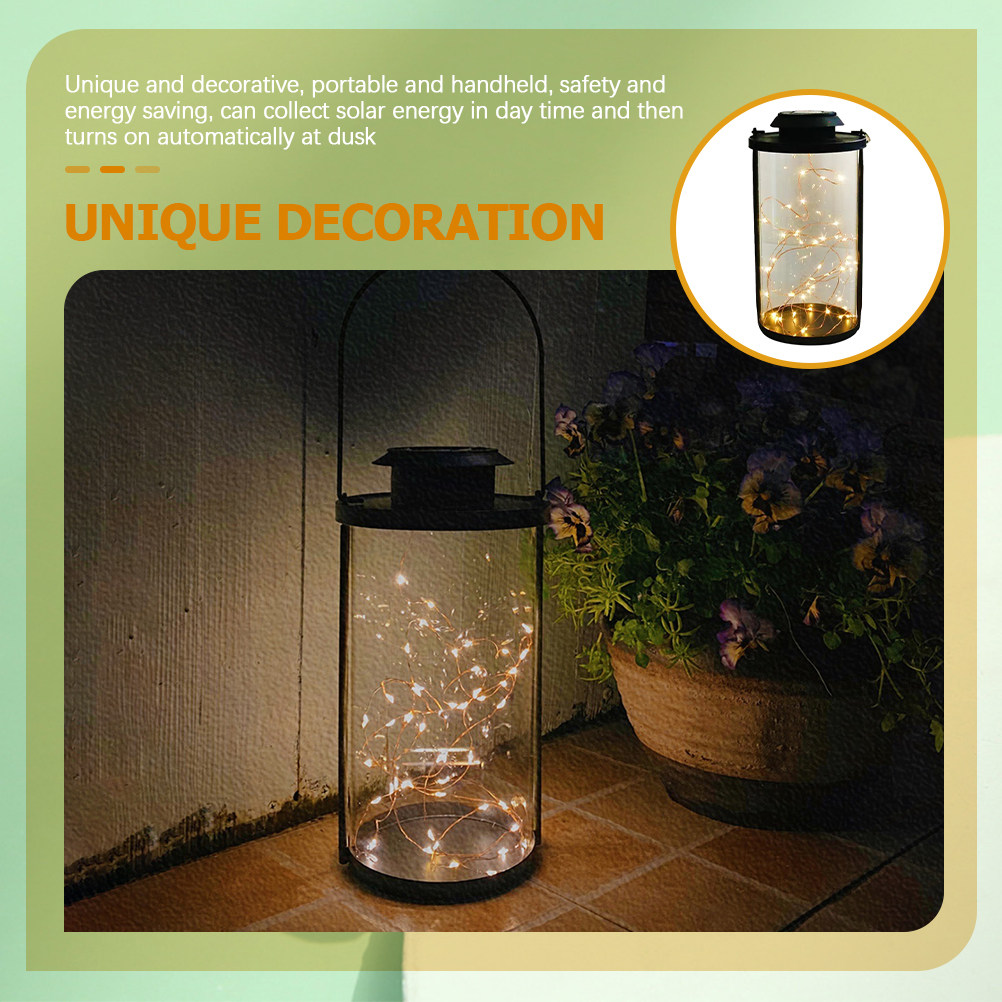 LED Copper Wire Solar Lantern  - مراجعة Wired Pathway Light وسعره