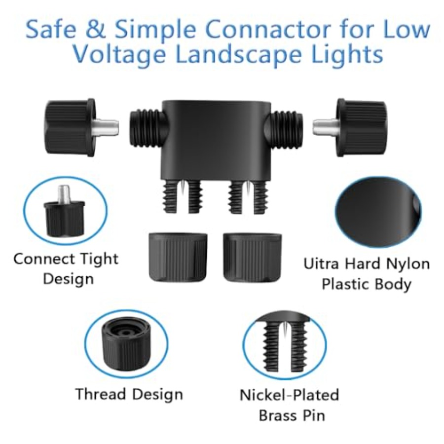 NETEHA Low Voltage Wire Connec - مراجعة Wired Pathway Light وسعره