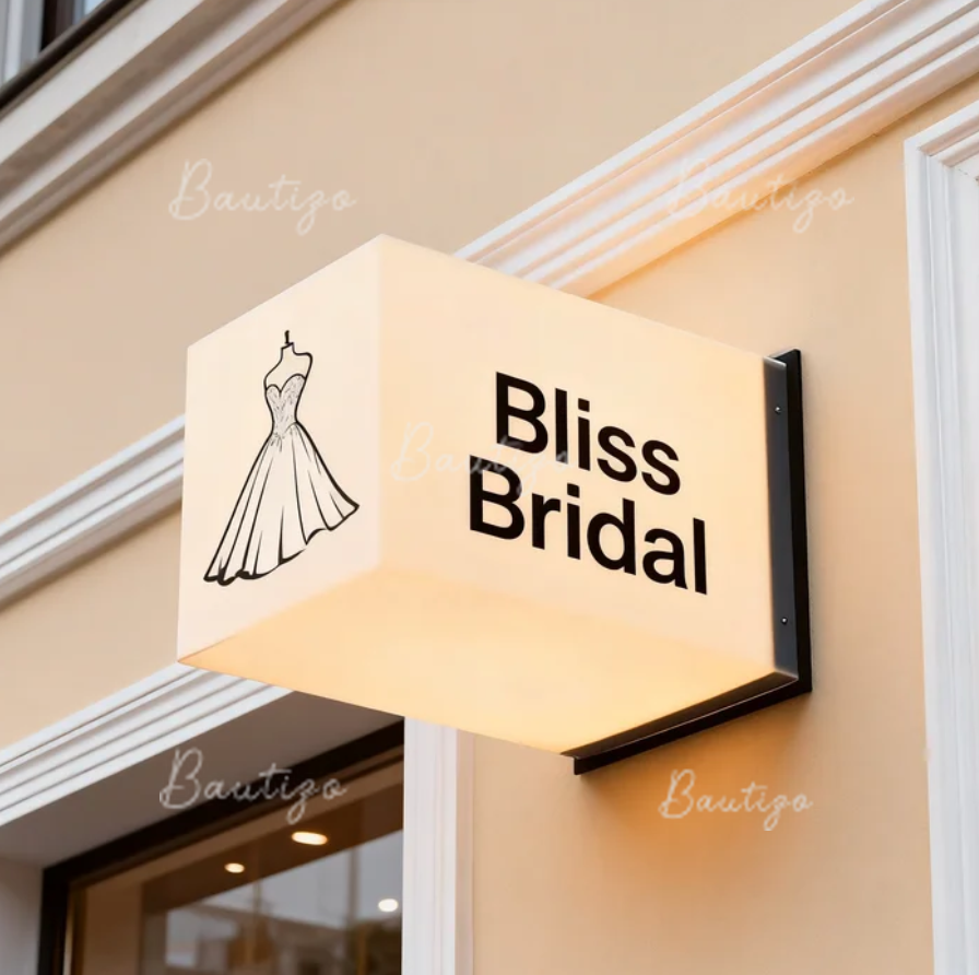 Bliss Bridal Single Sided Ligh - مراجعة Outdoor Lighting For Store وسعره