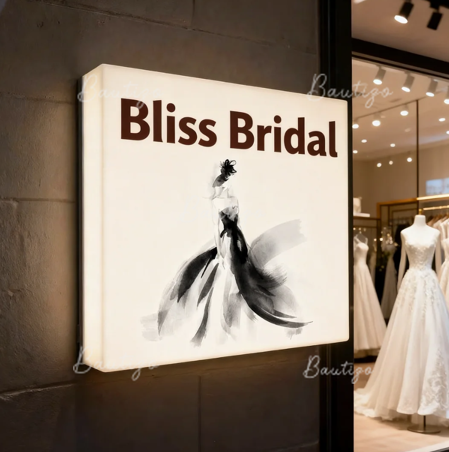 Bliss Bridal Single Sided Ligh - مراجعة Outdoor Lighting For Store وسعره