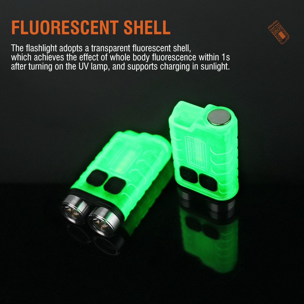 V3 EDC Flashlight Mini Keychai - مراجعة Outdoor Lighting Usb وسعره