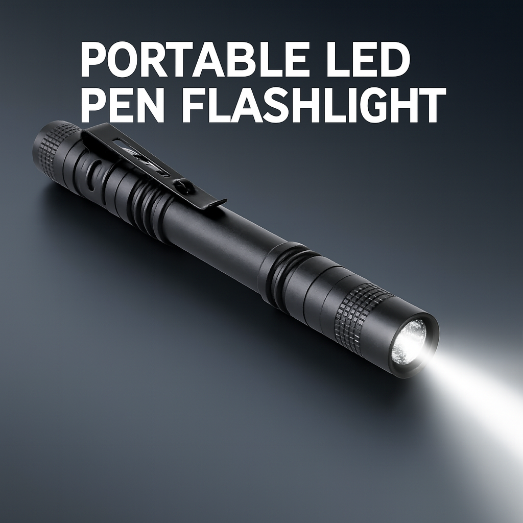Portable Mini LED Pen Flashlig - مراجعة Outdoor Lighting Quality وسعره