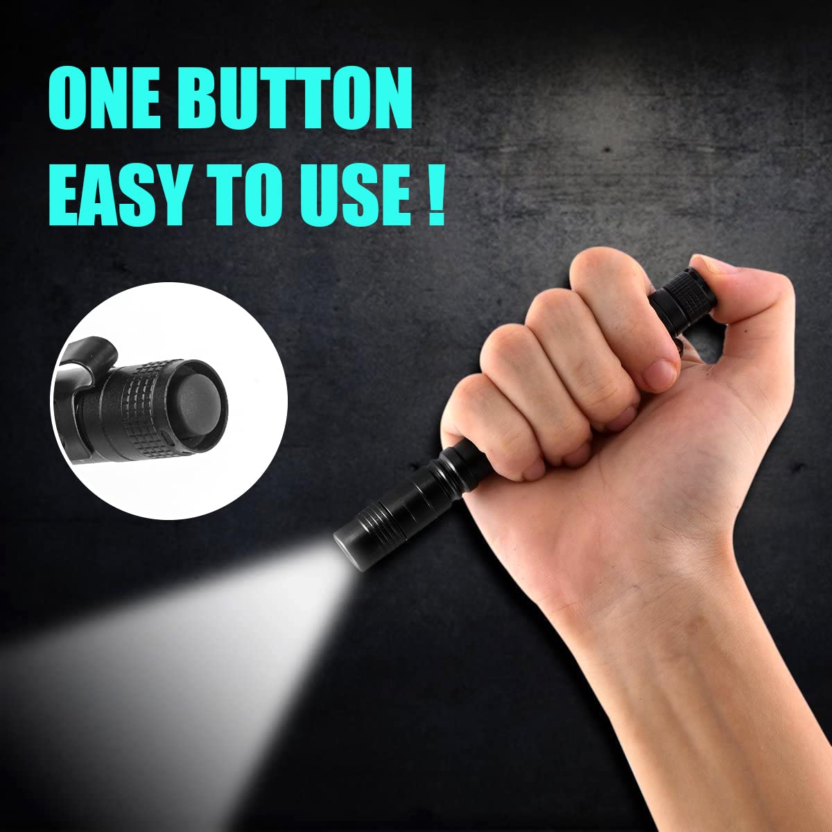 Portable Mini LED Pen Flashlig - مراجعة Outdoor Lighting Quality وسعره