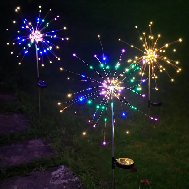 200LED Solar Firework Lamp Out - مراجعة Wired Pathway Light وسعره