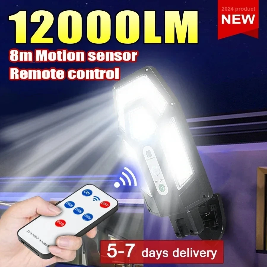 12000LM Powerful Solar Wall La - مراجعة Xl Outdoor Lighting وسعره