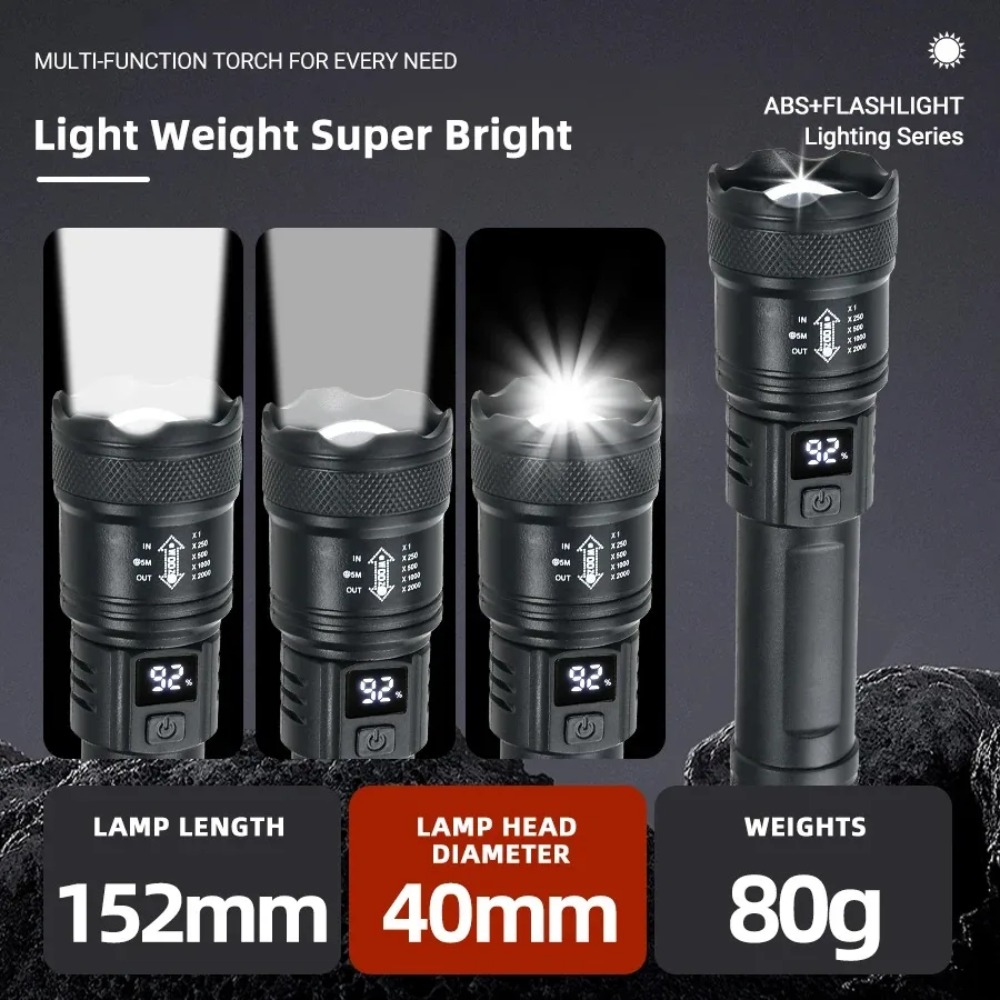 Rechargeable LED Flashlight Zo - مراجعة Outdoor Lighting Quality وسعره