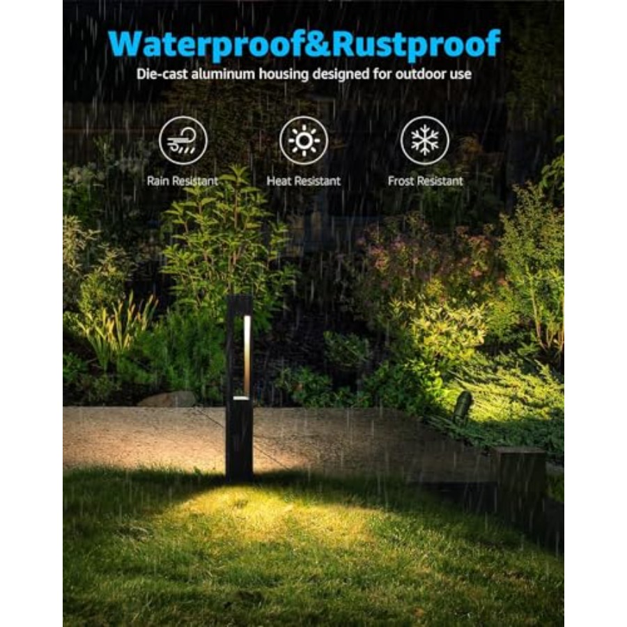 12-Pack Low Voltage Pathway Li - مراجعة Wired Pathway Light وسعره