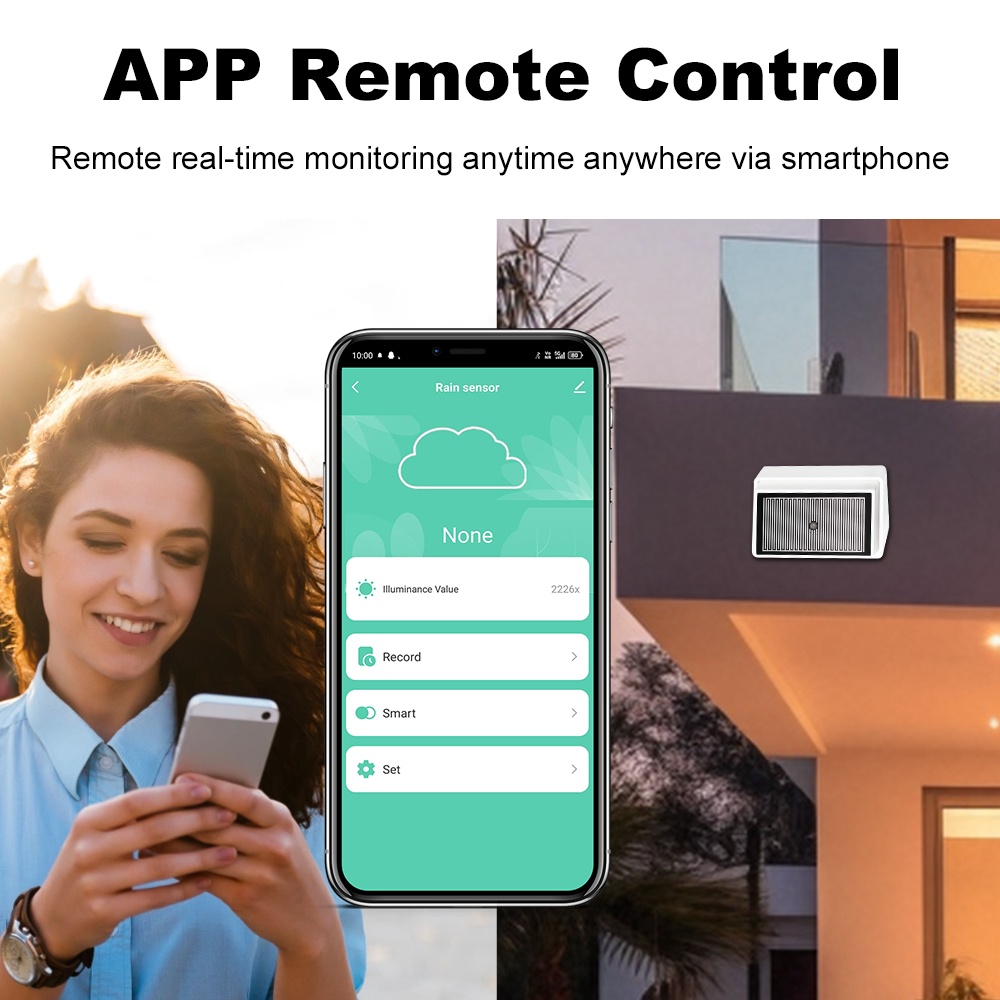 Smart Zigbee 2 in 1 Rain Senso - مراجعة Outdoor Lighting Zigbee وسعره