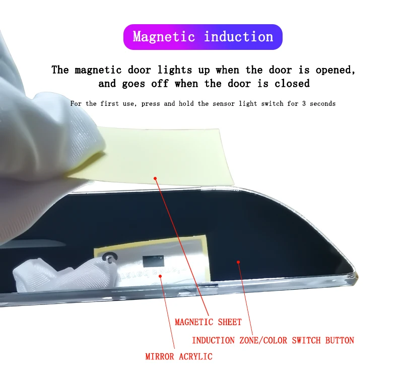 Acrylic USB Charging Moving LE - مراجعة Wired Pathway Light وسعره