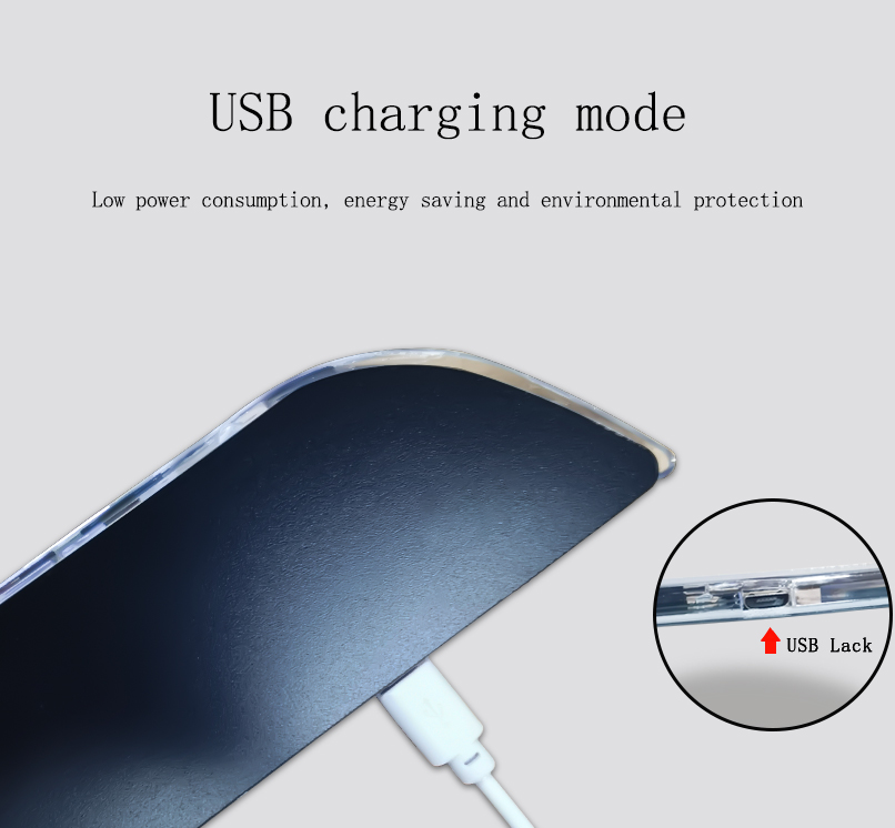 Acrylic USB Charging Moving LE - مراجعة Wired Pathway Light وسعره