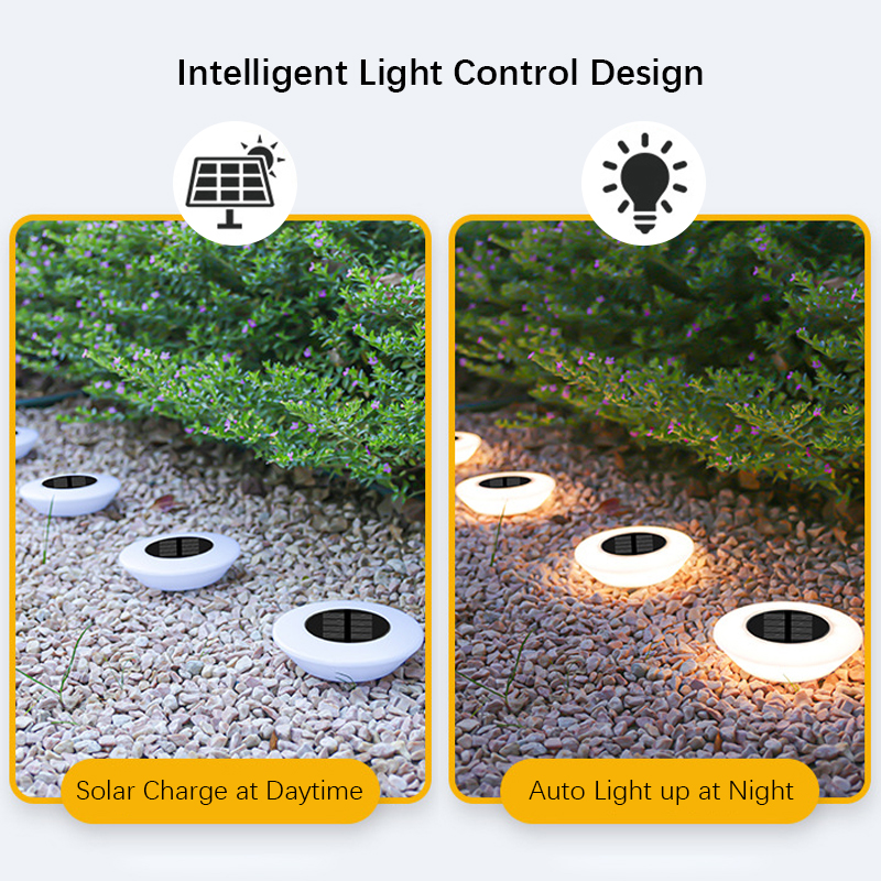1/4Pack Solar Ground Lights,14 - مراجعة Outdoor Lighting Zigbee وسعره