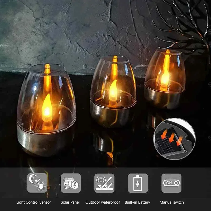 LED Stainless Steel Solar Cand - مراجعة Outdoor Lighting Company وسعره