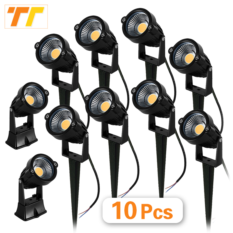 10Pcs LED Lawn Lamp Waterproof - مراجعة Outdoor Lighting Zigbee وسعره