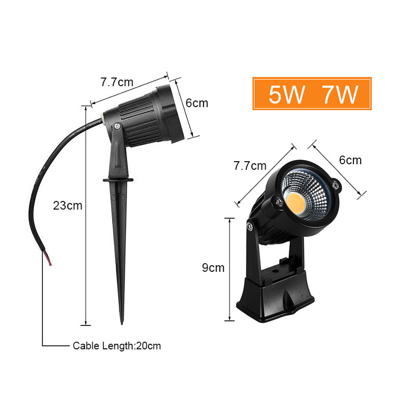 10Pcs LED Lawn Lamp Waterproof - مراجعة Outdoor Lighting Zigbee وسعره
