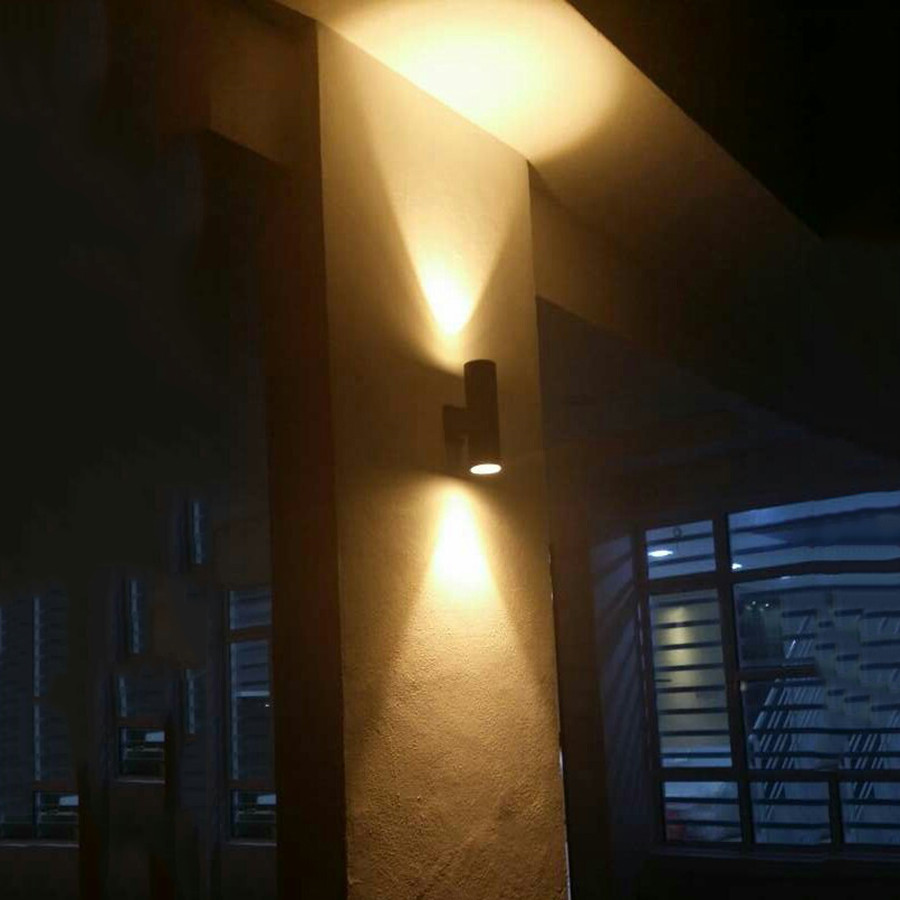 LED Porch Wall Light Up Down W - مراجعة Xl Outdoor Lighting وسعره