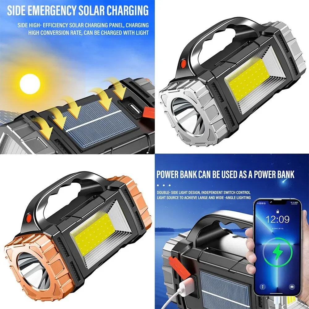 New Upgrade Rechargeable High  - مراجعة Outdoor Lighting Quality وسعره