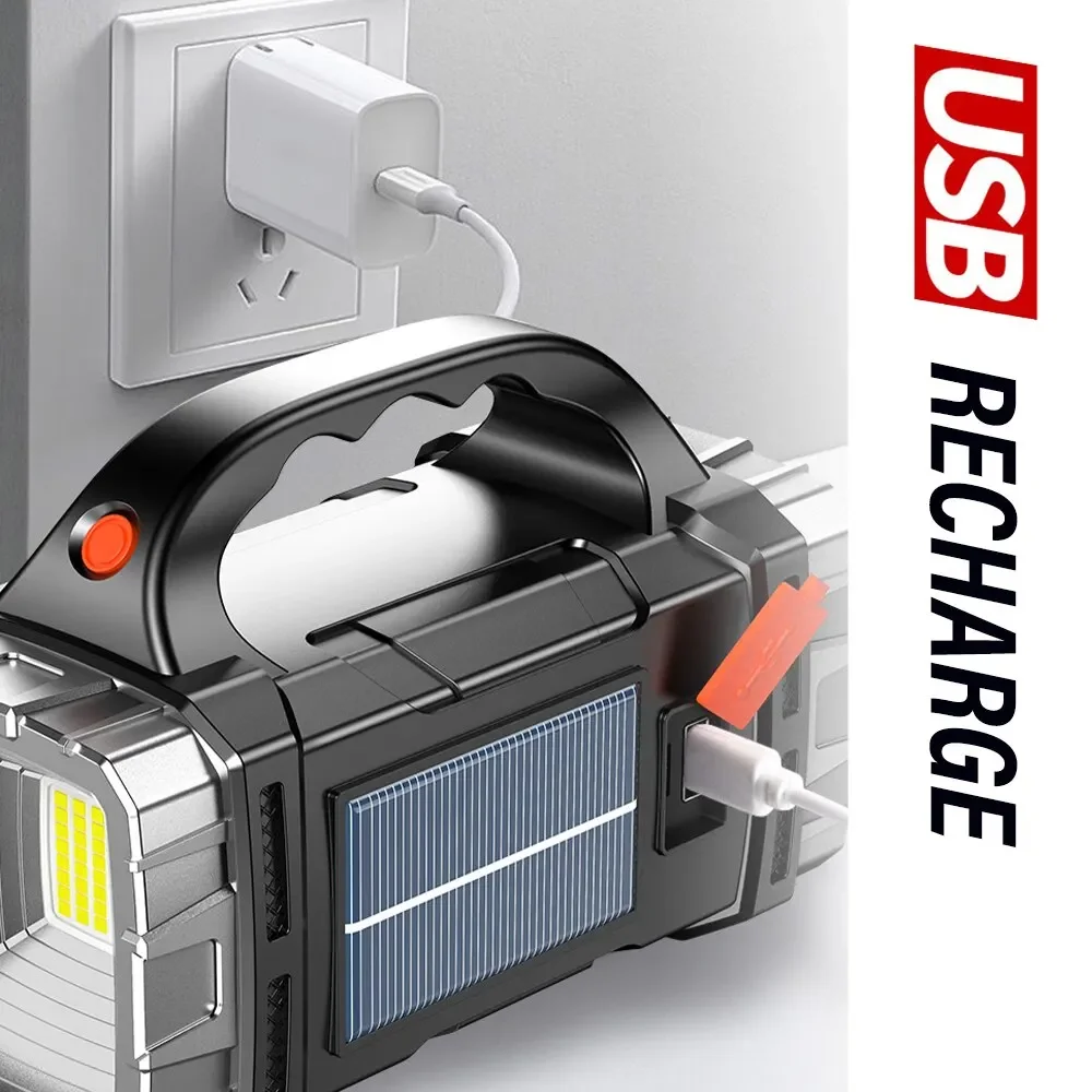 New Upgrade Rechargeable High  - مراجعة Outdoor Lighting Quality وسعره