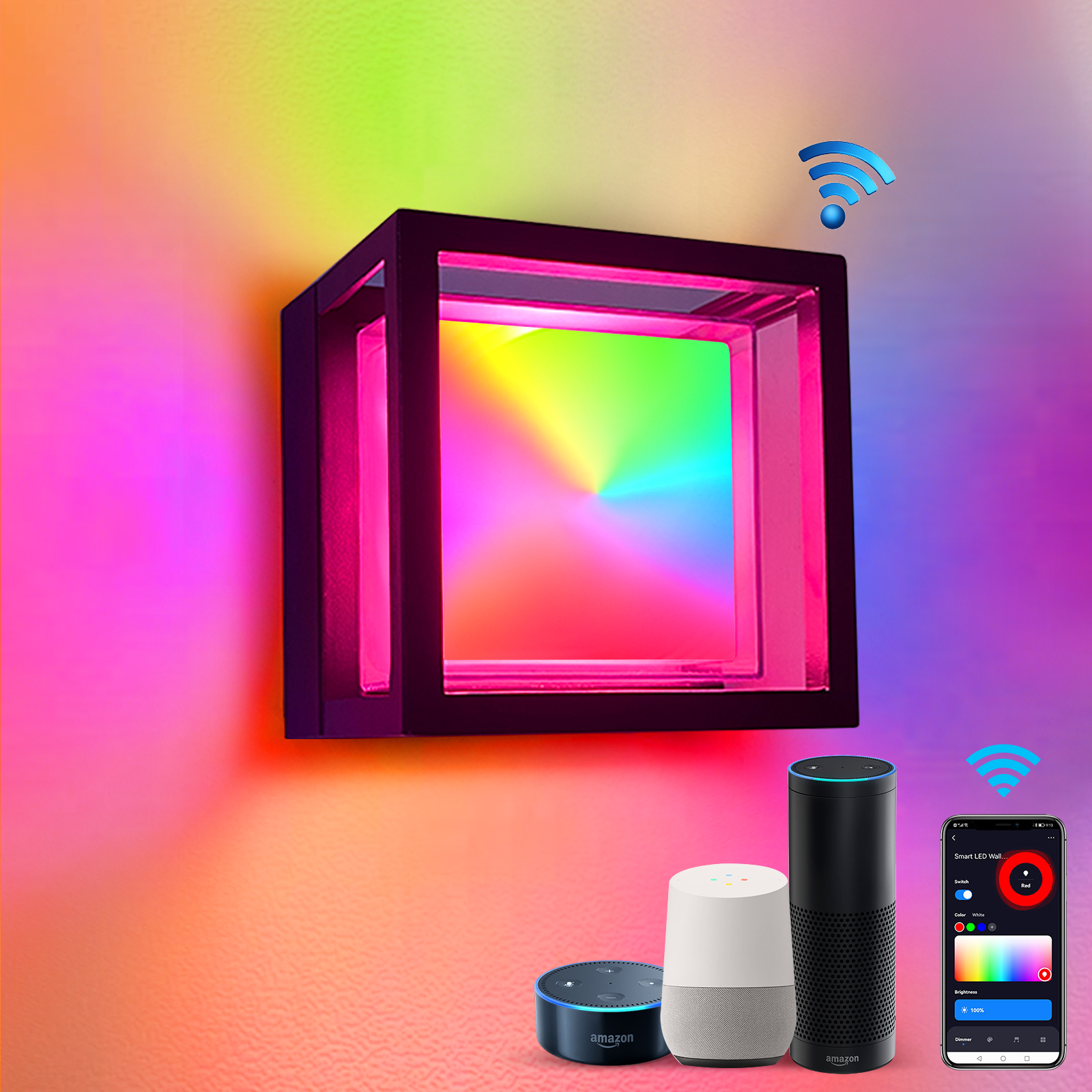 WIFI Smart LED Wall Lamp Outdo - مراجعة Outdoor Lighting Zigbee وسعره