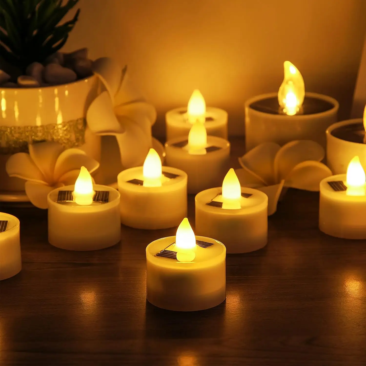 1-10PCS Outdoor Solar Tea Ligh - مراجعة Outdoor Lighting Company وسعره