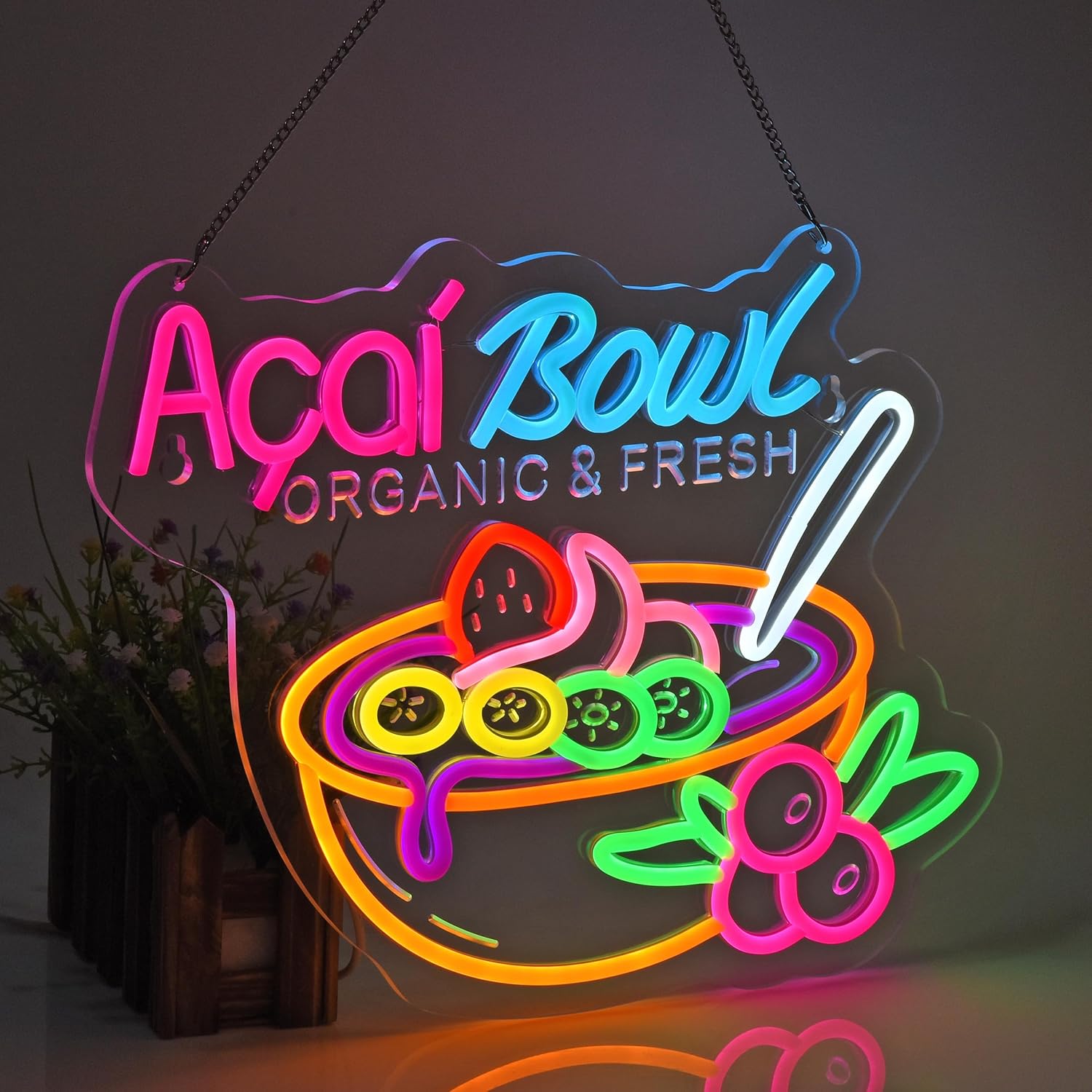 Restaurant Decor Neon Sign Bus - مراجعة Outdoor Lighting For Store وسعره