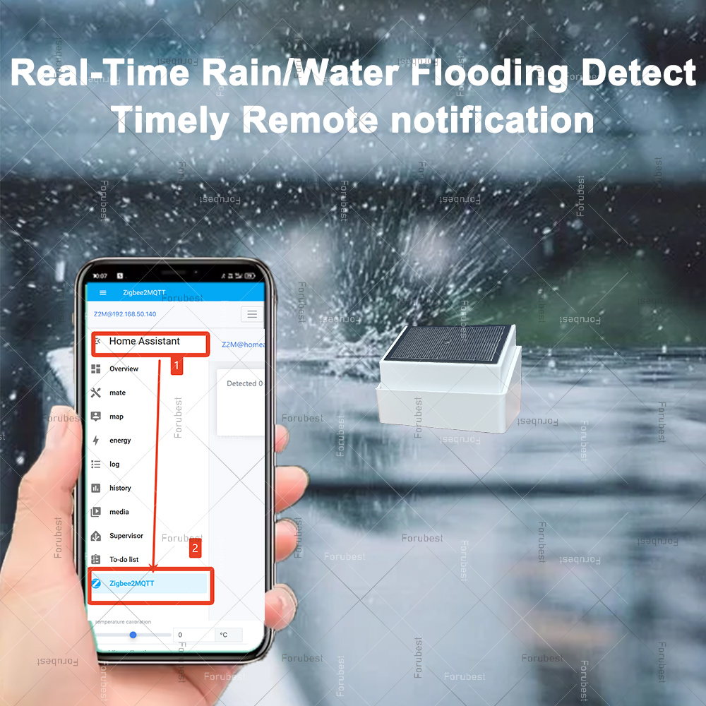 Zigbee Rain Detection Sensor w - مراجعة Outdoor Lighting Zigbee وسعره