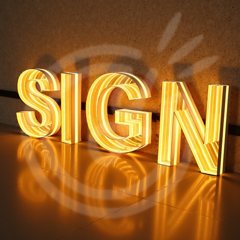 Custom 3D LED Infinity Mirror  - مراجعة Outdoor Lighting For Store وسعره