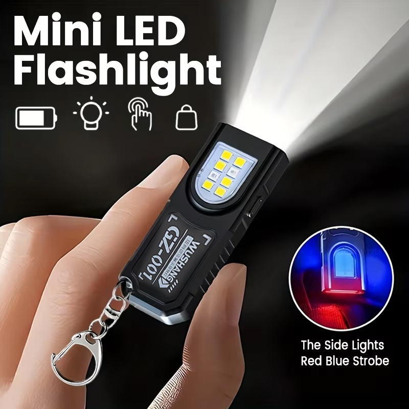 Multifunctional Keychain Flash - مراجعة Outdoor Lighting Usb وسعره
